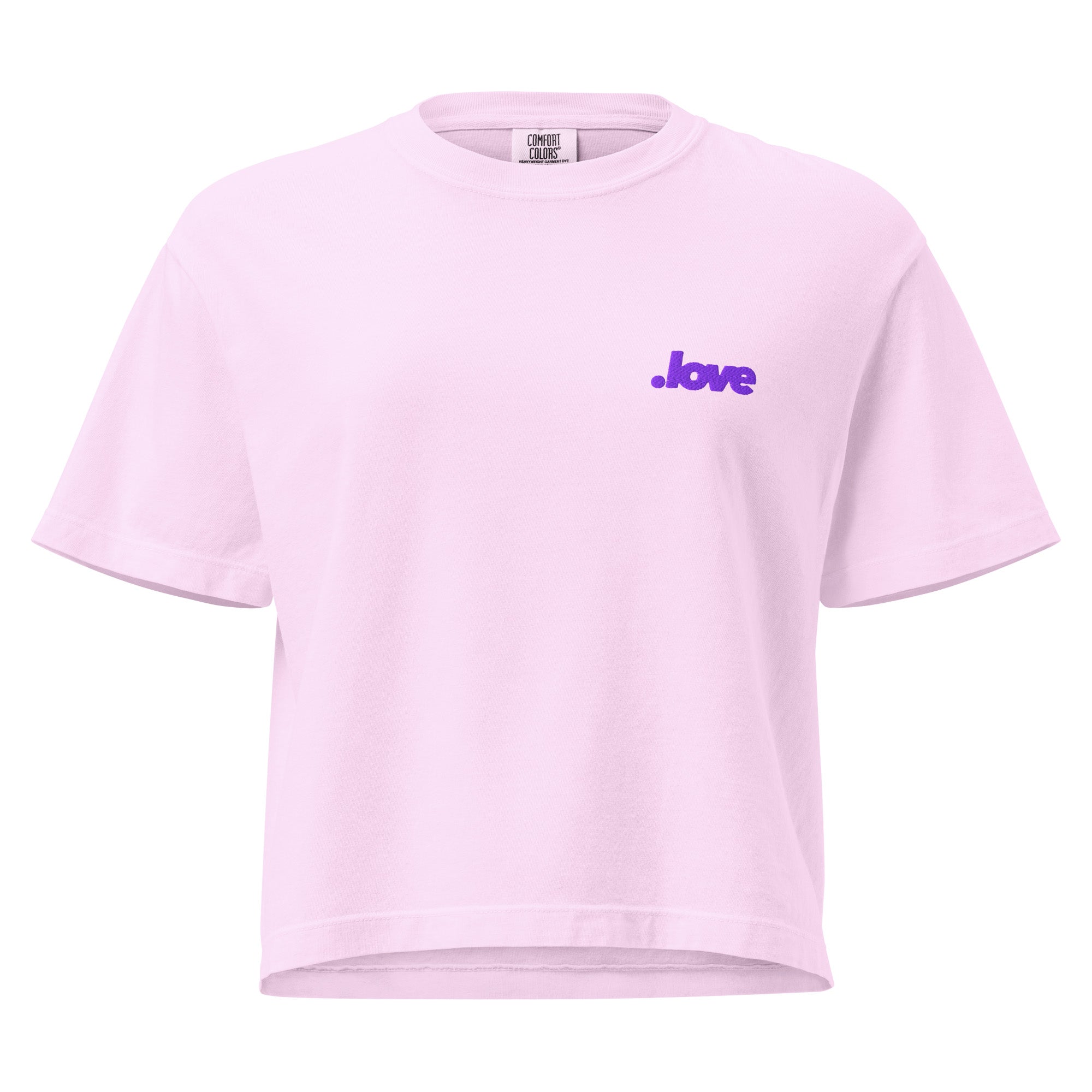 Women’s Embroidered Boxy T-Shirt